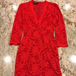 Bebe lace dress